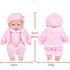 20CM Washable Lifelike Soft Hand-painted Simulation Baby Reborn Doll Children Accompany Play Doll