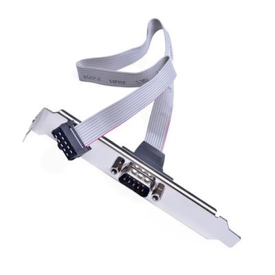 Staffa per connettore cavo seriale a nastro porta COM RS232 DB9 pin da 40 cm