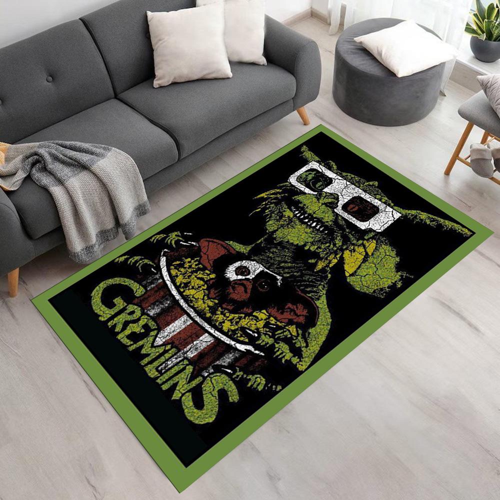 Gremlins Carpet Design for Dining Room Outdoor Entryway Decorate room Anti-slip Rug Anime Office Decor Perfect Gift for Women/Men