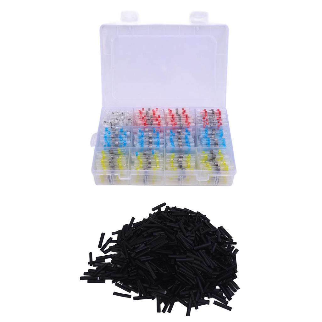Heat Shrink Solder Seal Wire Connector Waterproofing Electrical Self Soldering Butt Splice Wire