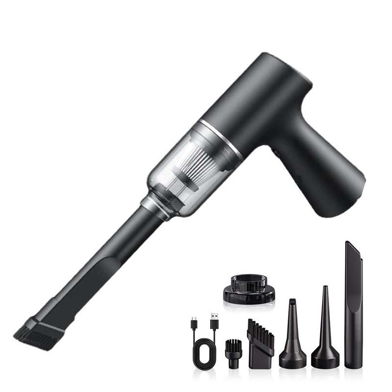 

LEIBOO 5500PA Автомобильный пылесос Мини Портативный Пылесос Ручная Чистящая Машина Бытовая Техника Мощный Беспроводной Пылесос чёрный