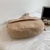 Women's Large-capacity Crossbody Bag Student Light Solid Shoulder Bag