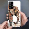 Elephant Mandala Aztec Phone Case For Samsung Galaxy A17 A16 A56 A15 A55 A14 A54 A13 A53 A36 A35 A34 A33 A26 A25 A24 A23 A05S A0