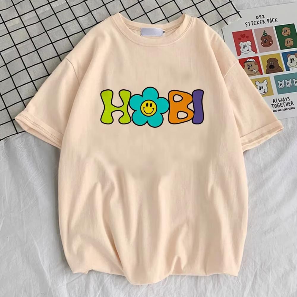 Jhope T-shirt Women Comfortable Pop Culture Korean Clothes Graphic T Shirt Colorful Comfortable Classic Breathable Grunge Anime