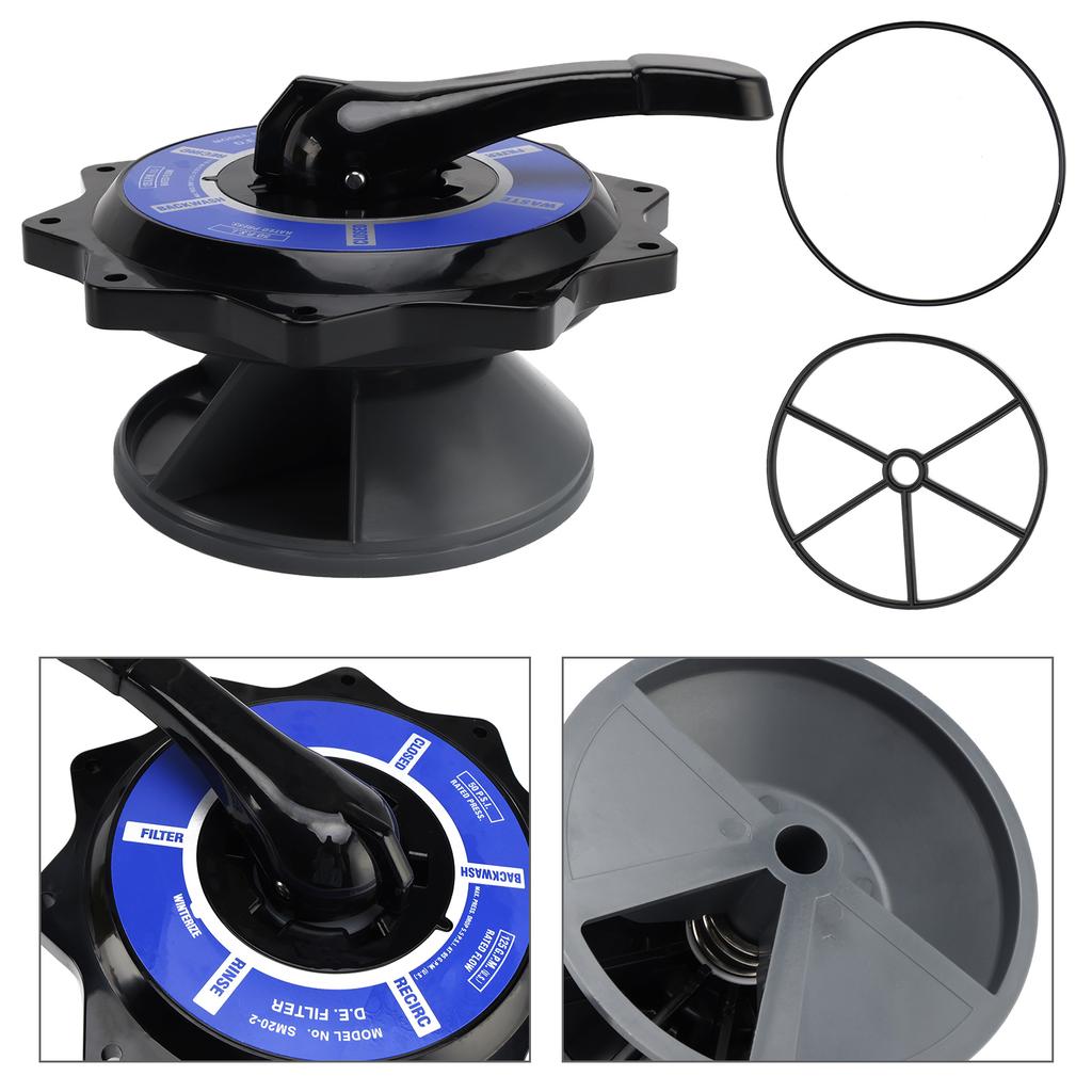 R0443900 2" Top Valve Assembly for Zodiac Jandy Multiport Valve Replacement