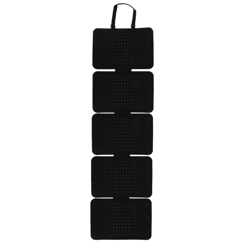 Felt Jewelry Hanging Enamel Lapel Pin Display Board Wall Mounted Badge Collection Holder Organizer with Slots for Necklace Earrings
