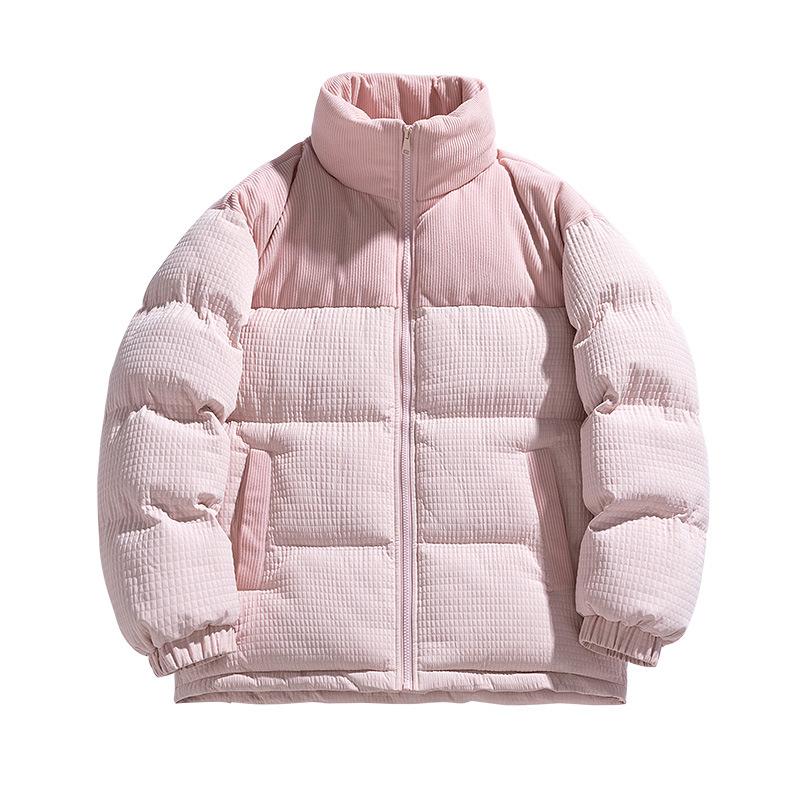 

Cotton Jacket for Men In Winter New Cotton Jacket Loose Versatile Bread Suit Casual Warm Stand Collar Jacket 4XL