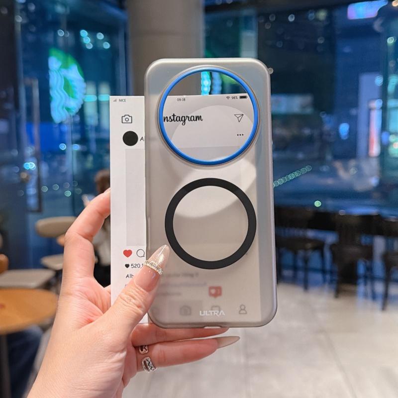 Magnetic Attraction Solid Color Baby's Skin Handfeel Case For Honor Magic 8 7 Magic8 Magic7 Pro Lens Matte Skin PC Back Cover