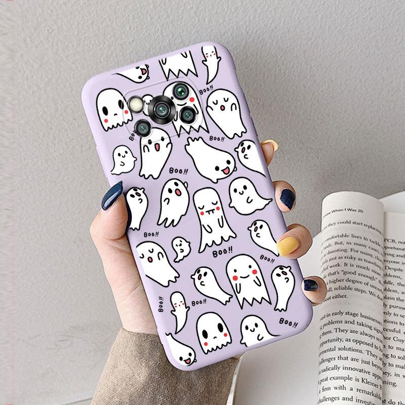 Case For Poco X3 Pro Pocox3 X 3 NFC Cute Heart Flower Back Cover Soft Silicone Matte Protective Funda For Xiaomi Poco X3 Pro Bag