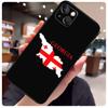 Georgia Grunge Flag Case For iPhone 11 14 12 13 Pro Max X XR XS Max 6S 7 8 Plus SE 2020 12 13 Mini Soft Cover