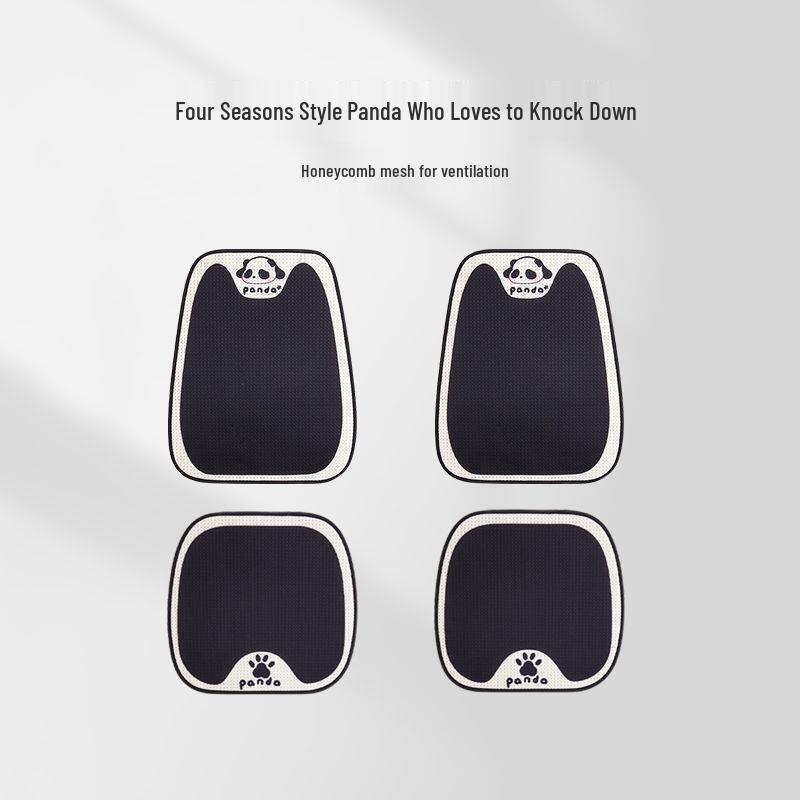 Universal Ladies Car Seat Cushion: All-Season, Breathable Half-Cover for Spring and Summer