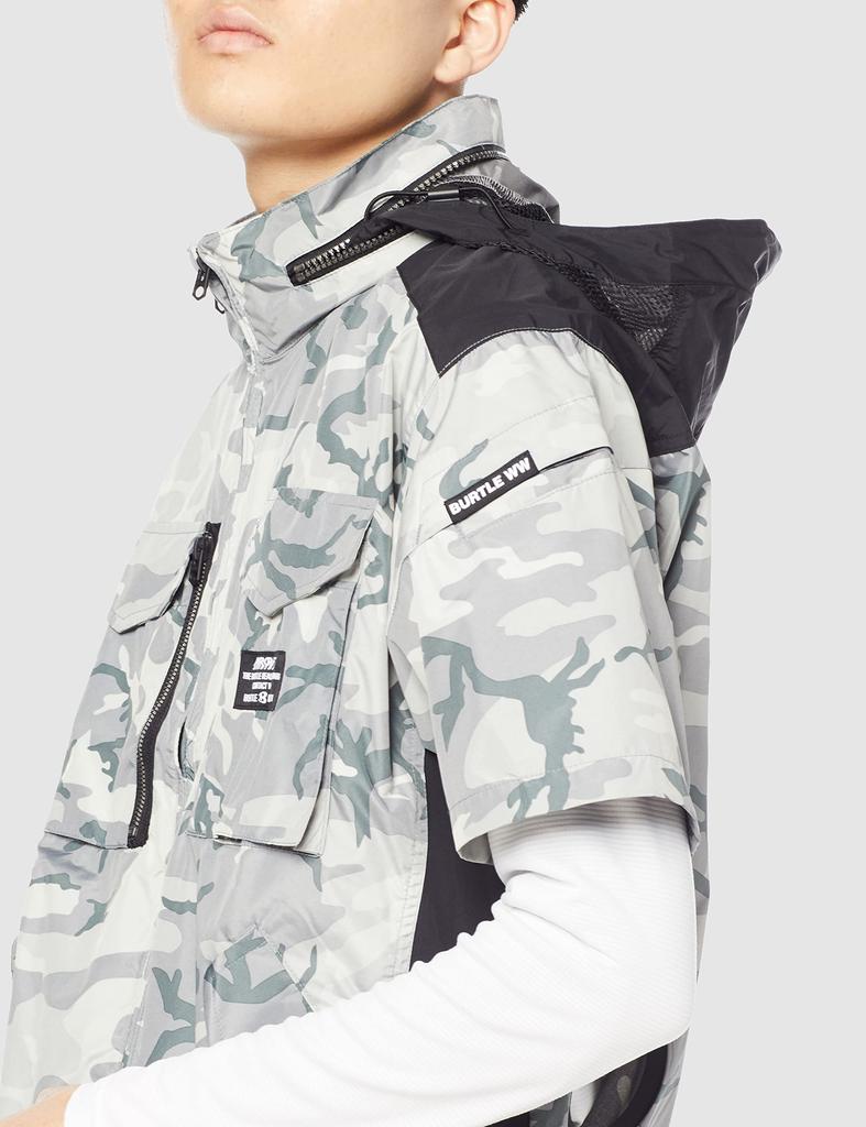 BURTLE Flugzeug Taktische Kurzarm Blouson für Marlin Größe Medium (Unisex) Frühling/Sommer, AC1156, 67,