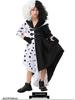 101 Dalmatians Cruella de Vil Costume with Spotted Dog Print