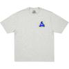 Palace Eu Tri T-Shirt Grey Marl Unisex Tops P29TS249