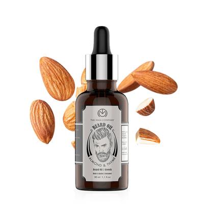 Λάδι ανάπτυξης γενειάδας - 30 ml (Αμύγδαλο & Θυμάρι)