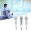 3Pcs Underwater Fishing Light LED Plastic Disposable Bait Lure Lamp Fishing Tool with 160mah Button Battery