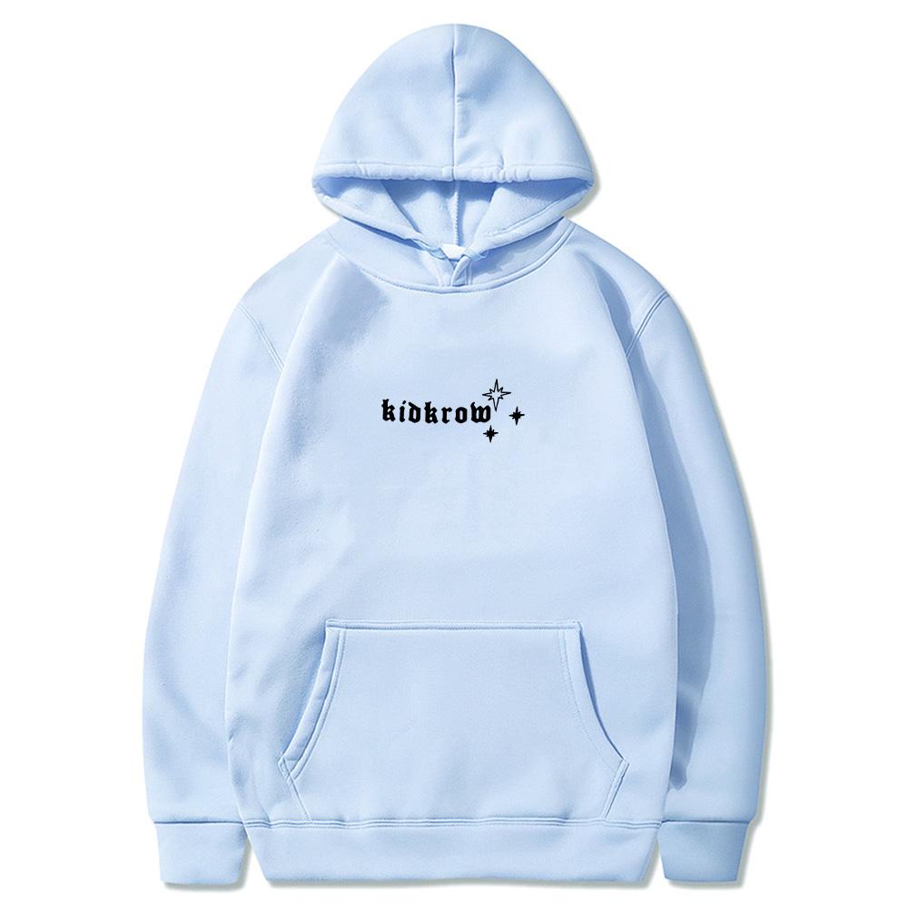 Conan Gray Kid Krow Puff-Print Hoodie Men Woman Sweatshirts Fashion Hip Hop Fleece Hoody Mens Streetwear Unisex Fashion Pullover