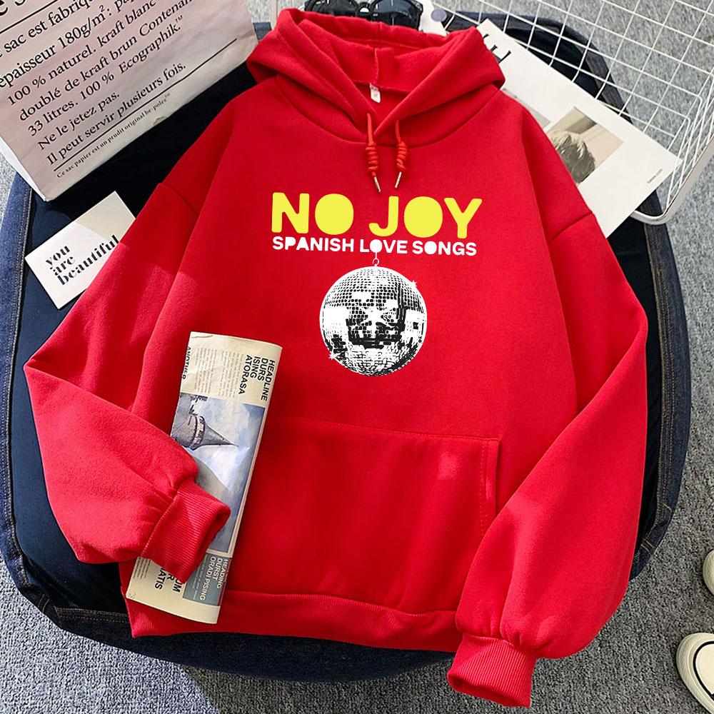 Žádná radost Španělské milostné písně Mikiny s dlouhým rukávem Dámské/Pánské Mikiny Grafické oblečení Zimní Pohodlné Módní Potisk Pulovry