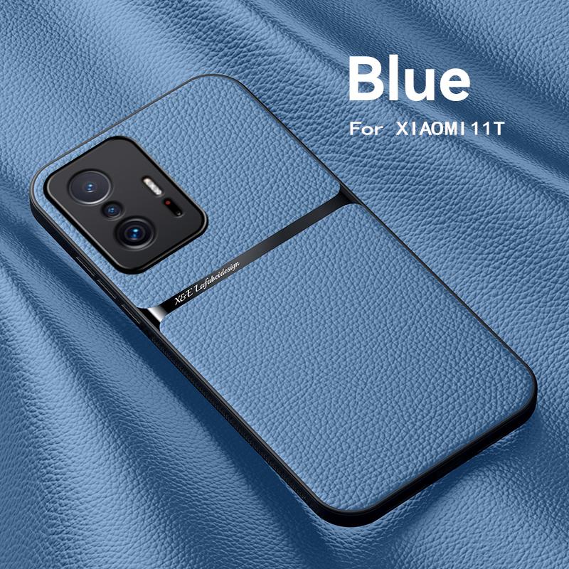 For Xiaomi 11t Pro Case Magnetic Leather Shockproof Protection Back Cover for Xiaomi 11t Mi11t Mi 11 T Pro Xiaomi11t Phone Cases