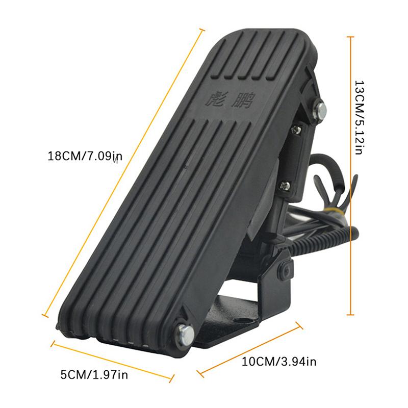 Pedale a Piede Acceleratore E-bike Scooter Elettrico Triciclo Elettrico Controllo Velocità Acceleratore Moto