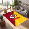Tappeto in Velluto di Cristallo Kansas City Chiefs Morbido Anti?Tappetino Antiscivolo Comodo per Casa Soggiorno Camera da Letto Tappeto Decorativo