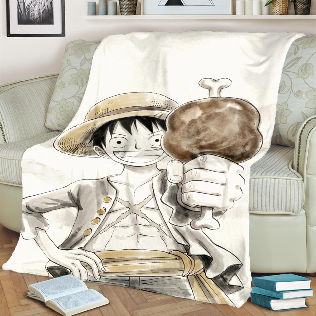 "ONE PIECE" Warm Blanket Flannel Material for Bedrooms, Sofas, Beds and Travel