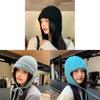 Knitted Wool Hat For Winter Women With Ear Warmer And Features