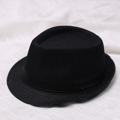 Unisex Eleganter Geflochtener Breiter Rand UV-Schutz Panama Hut Modeaccessoires