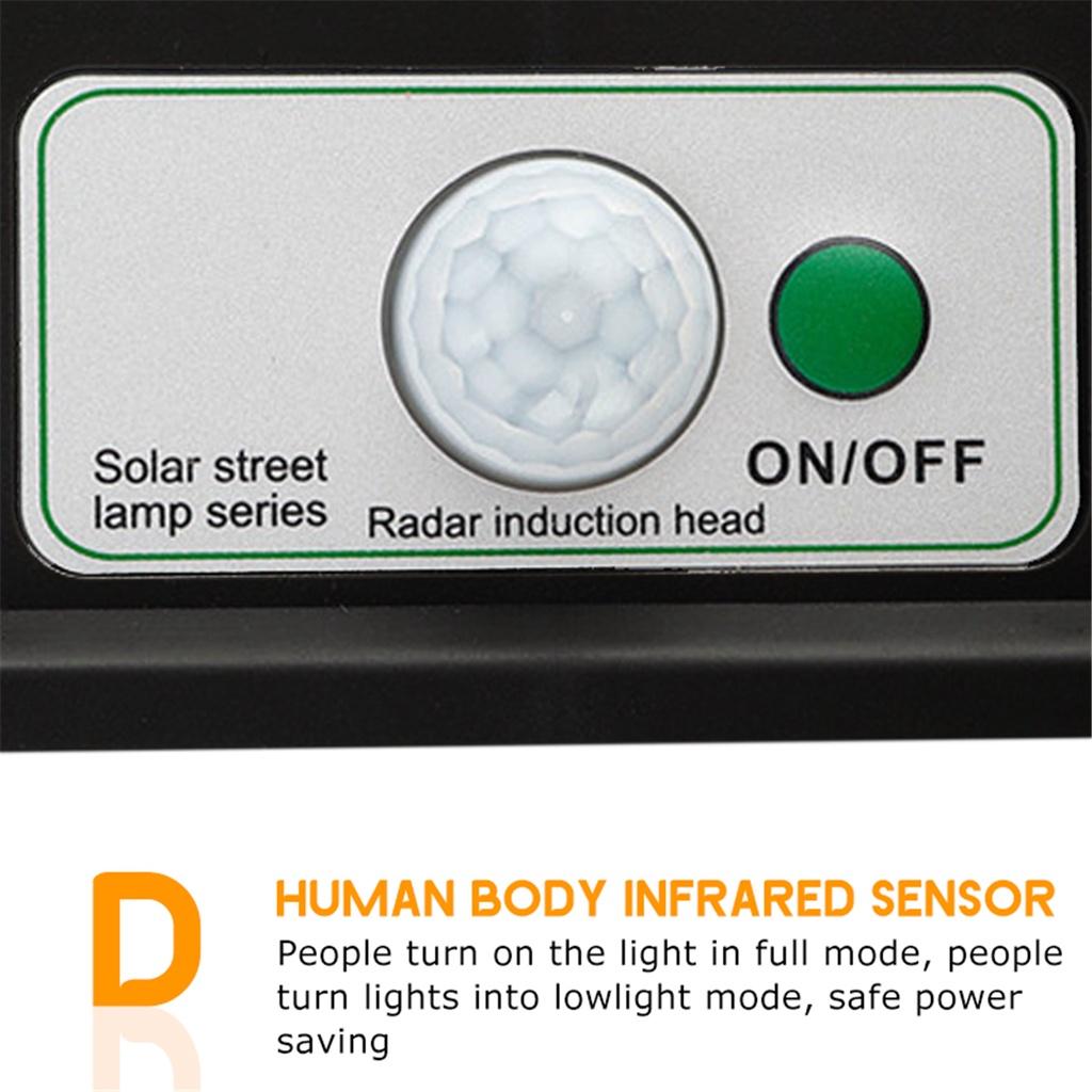 30/60/90 LED Solar Lamp Street Light 1000/2000/3000W Super Bright Radar Motion Sensor Outdoor Garden Security Wall Lamp