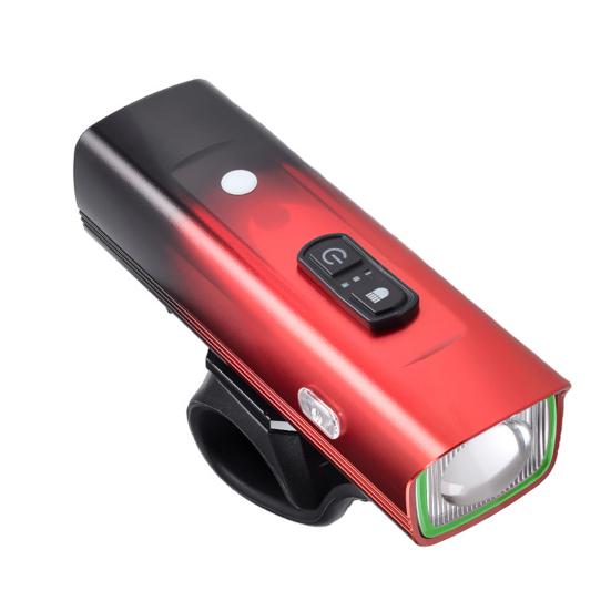 Bicycle Sensor Headlight Modes Adjustable Lightweight Waterproof Rechargeable MTB Road Mountain Bike Night Riding LED Front Lamp