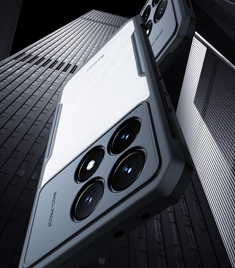 Xundee K70 Handyhülle: Stoßfeste, schlanke Schutzhülle für Redmi K70 Pro und Redmi K70E.