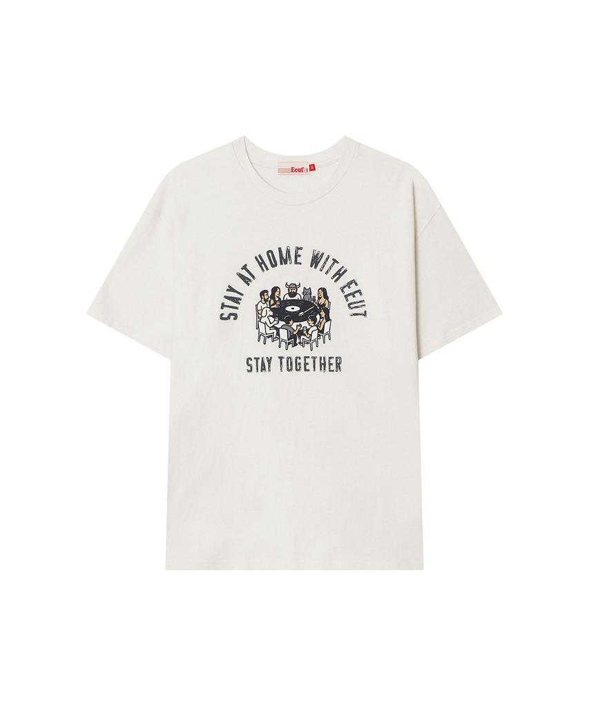 Iuteu Stay Together T-Shirt / White