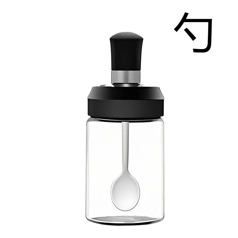 

Kitchen supplies glass seasoning bottle, seasoning tank, integrated seasoning box, set of seasoning tank control salt bottle