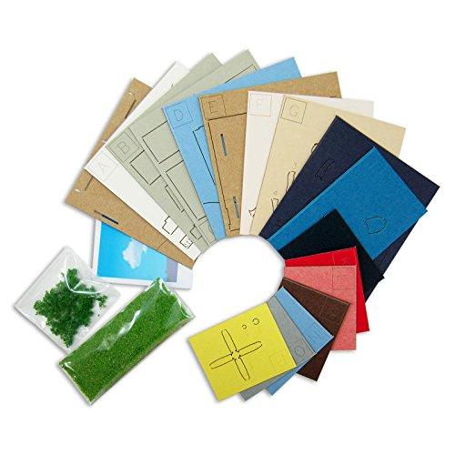 Sankei Studio Ghibli Mini Kiki's Delivery Service Tomba & Kiki Non-Scale Papercraft MP07-85