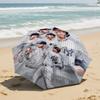 1 PC Automatic Folding Umbrella-New York Yankees Pattern, Portable & Foldable Design with 8 Ribs, Christmas Birthday Gifts