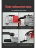 Universal Multi-Tool: Woodworking Edge Trimmer, Slotting, Cutting, Grinding & Electric Saw
