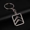 1Pcs Metal Car Keychain Badge Key Chain Rings Car Accessories For Citroen C1 C2 C3 C4 C5 C6 C8 C4L DS3 DS4 DS5 DS5LS DS6