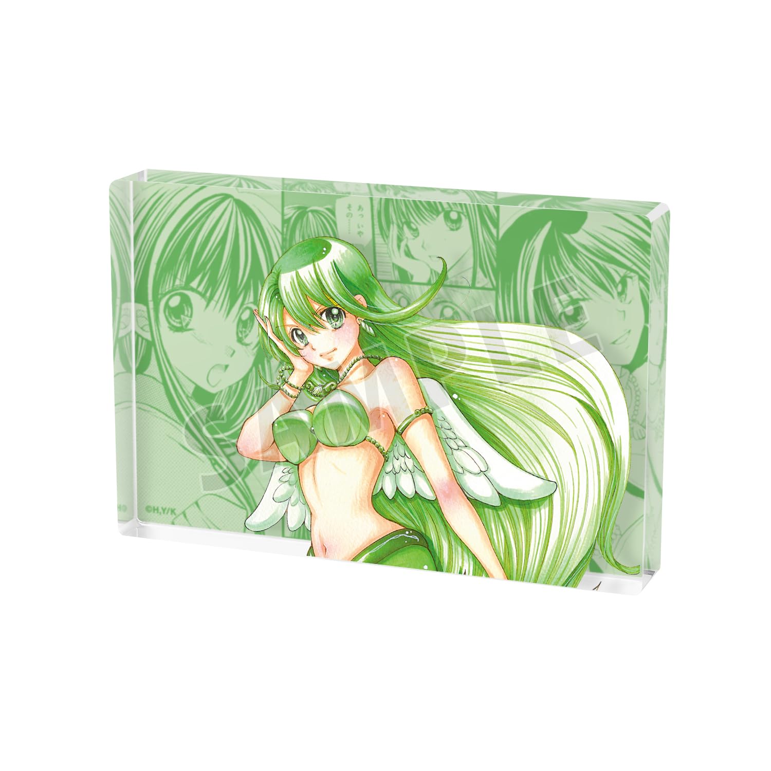 

Пичи Пичи Питч Оригинальная иллюстрация Ханамори Пинк Лина Крылатая Русалка Акриловый Блок - - Вер.