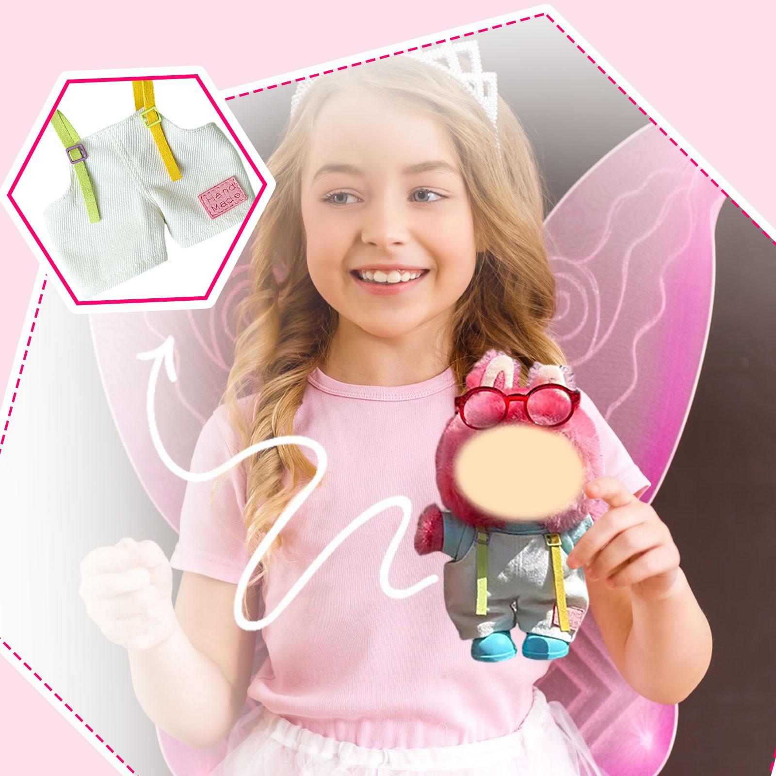 

Кукольные костюмы, наборы аксессуаров, подходят для кукол одного, двух и трех поколений One Size белый