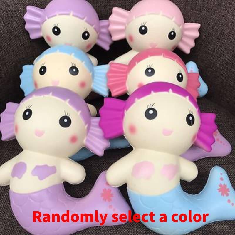 Charm Squishy Mermaid Slow Rising Soft Toy Collection Children Girls Gift Doll
