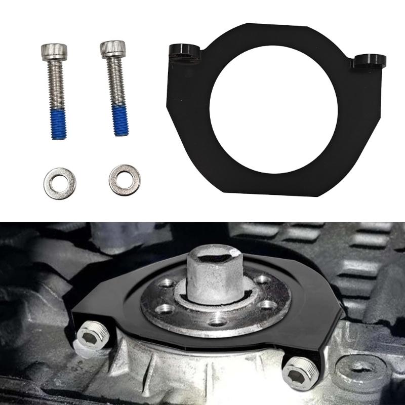 Crank Seal Serpentine Belt Guard Plate Engine Crank Seal Belt Guard Metal Engine Guard Plate Simple Installation for N52