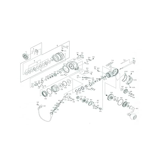 DAIWA Genuine Part 21 CERTATE SW 5000-XH Spool (2-12) Part Number: 9 Part Code: 128E66
