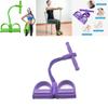 Durable Fitness Gum 4 Tube Resistance Bands For Effective Sit-up Pull Rope Exercises