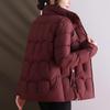 Women's Winter Quilted Padded Jacket for Mature Ladies