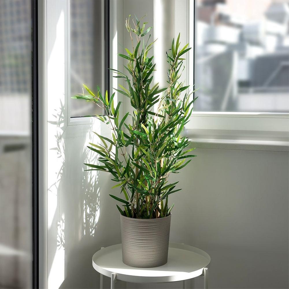 Artificial plant in a bamboo pot 97 cm
