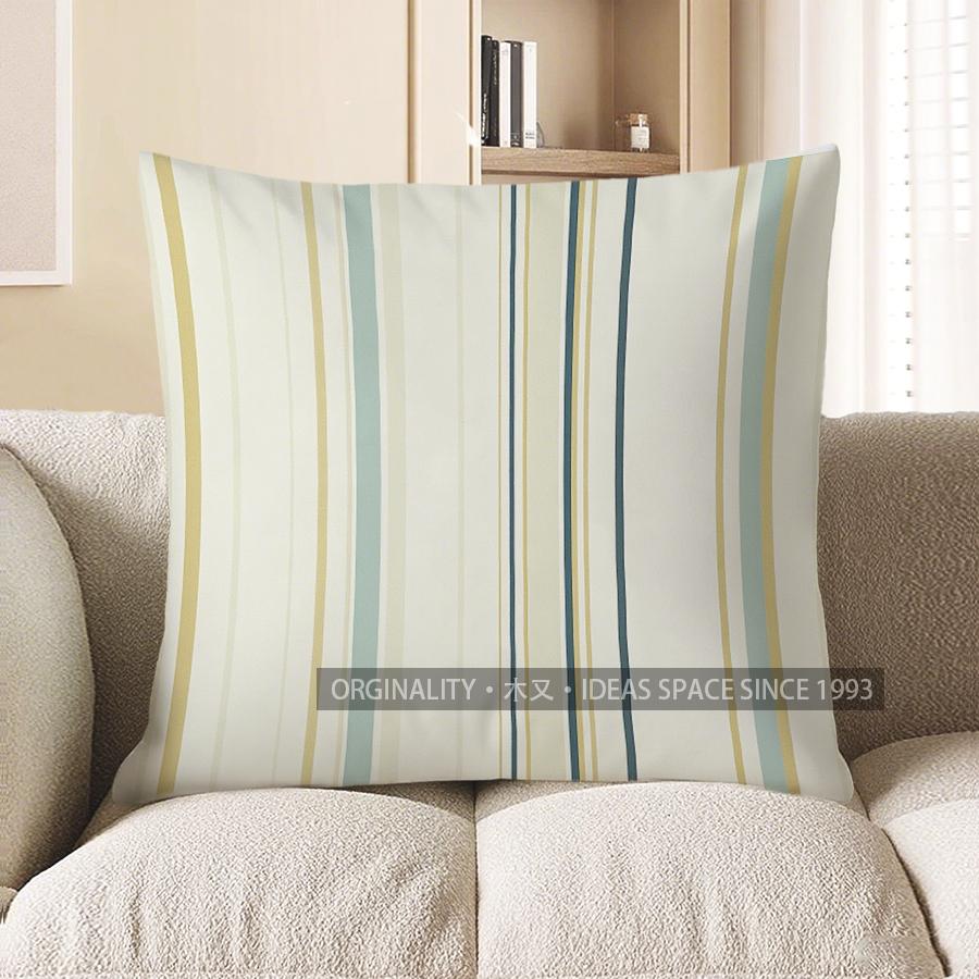 

Home Decor Striped Pattern Pillow Cover for Modern Home Pattern Cushion Cover Suitable for Sofa Bedroom Car Pillow Cover 40x40cm