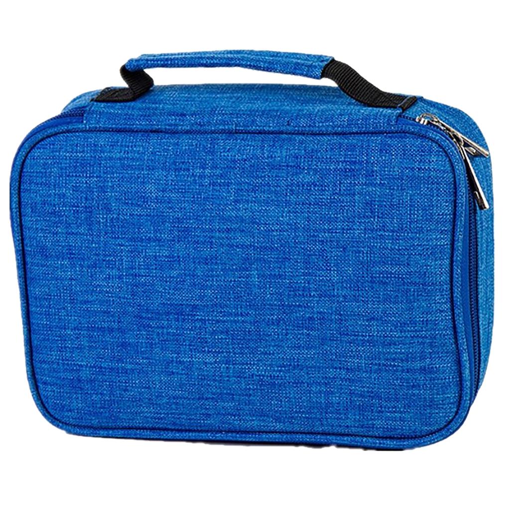 Pencil Pouch Big Capacity Waterproof Detachable Portable Pencil Pen Case Bag Holder for Cables