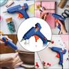 Mini Hot Glue Gun Kit with 62 Glue Sticks, 20W, 7x100 mm, Transparent Adhesive