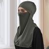 Sun Protection Muslim Hijab Thin Instant Turban Muslim Accessory Islamic Scarf  Daily Use