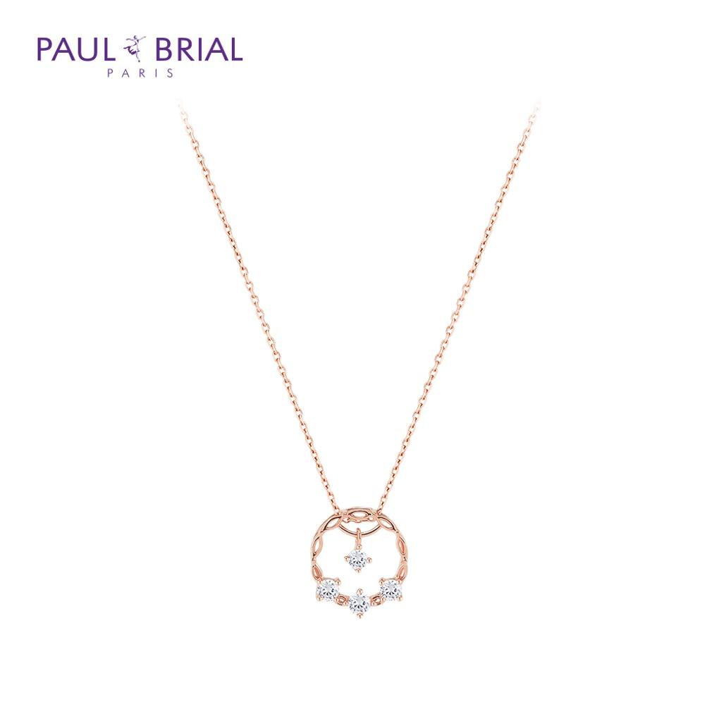 

PAULBRIAL [SILVER] PYSN0128 (PG) Garden Moving Necklace